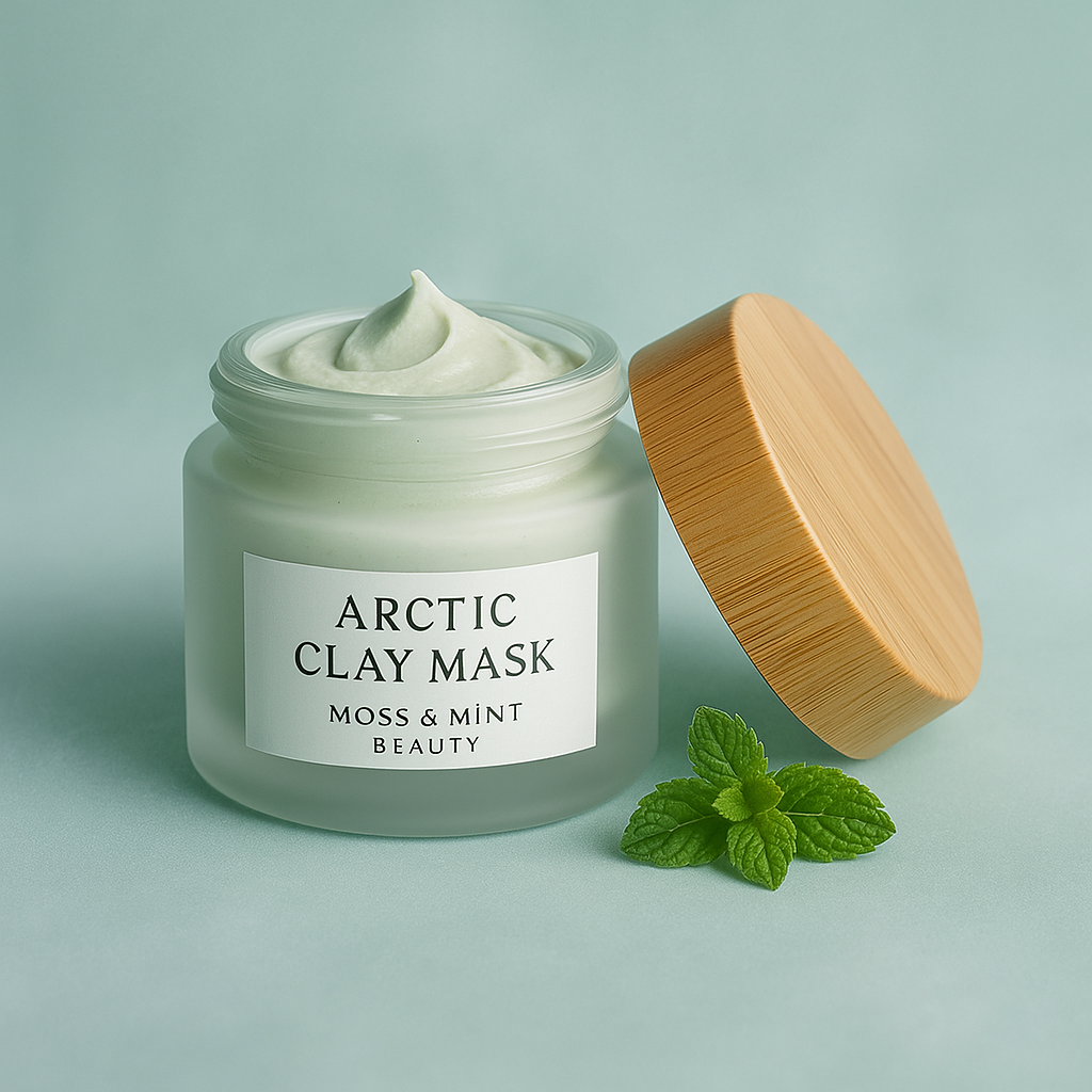 Arctic Clay Detox | Purifying Cold Therapy Mask | Moss & Mint