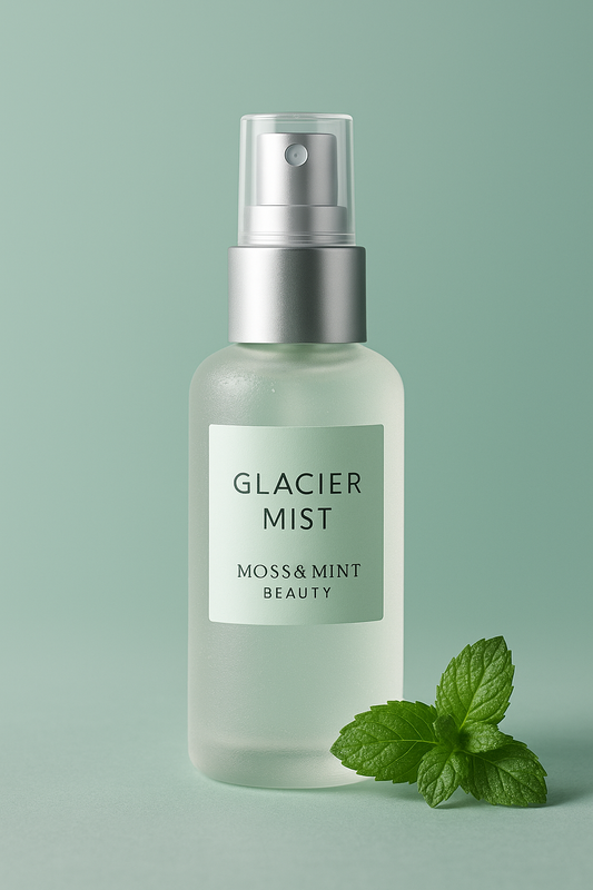 Glacier Mist | Hydrating Cold Therapy Face Mist | Moss & Mint